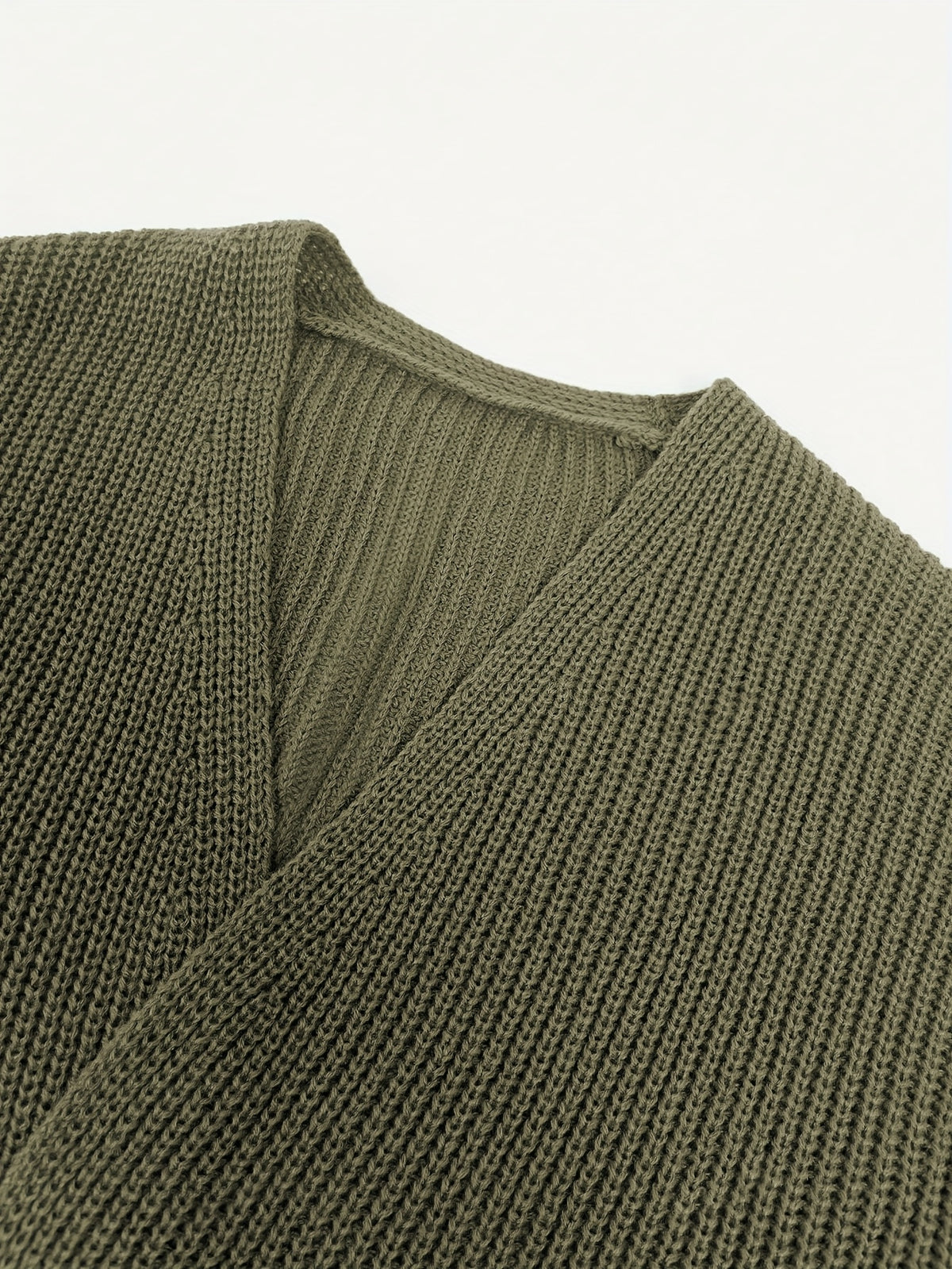Chunky Knit Open Front Cardigan