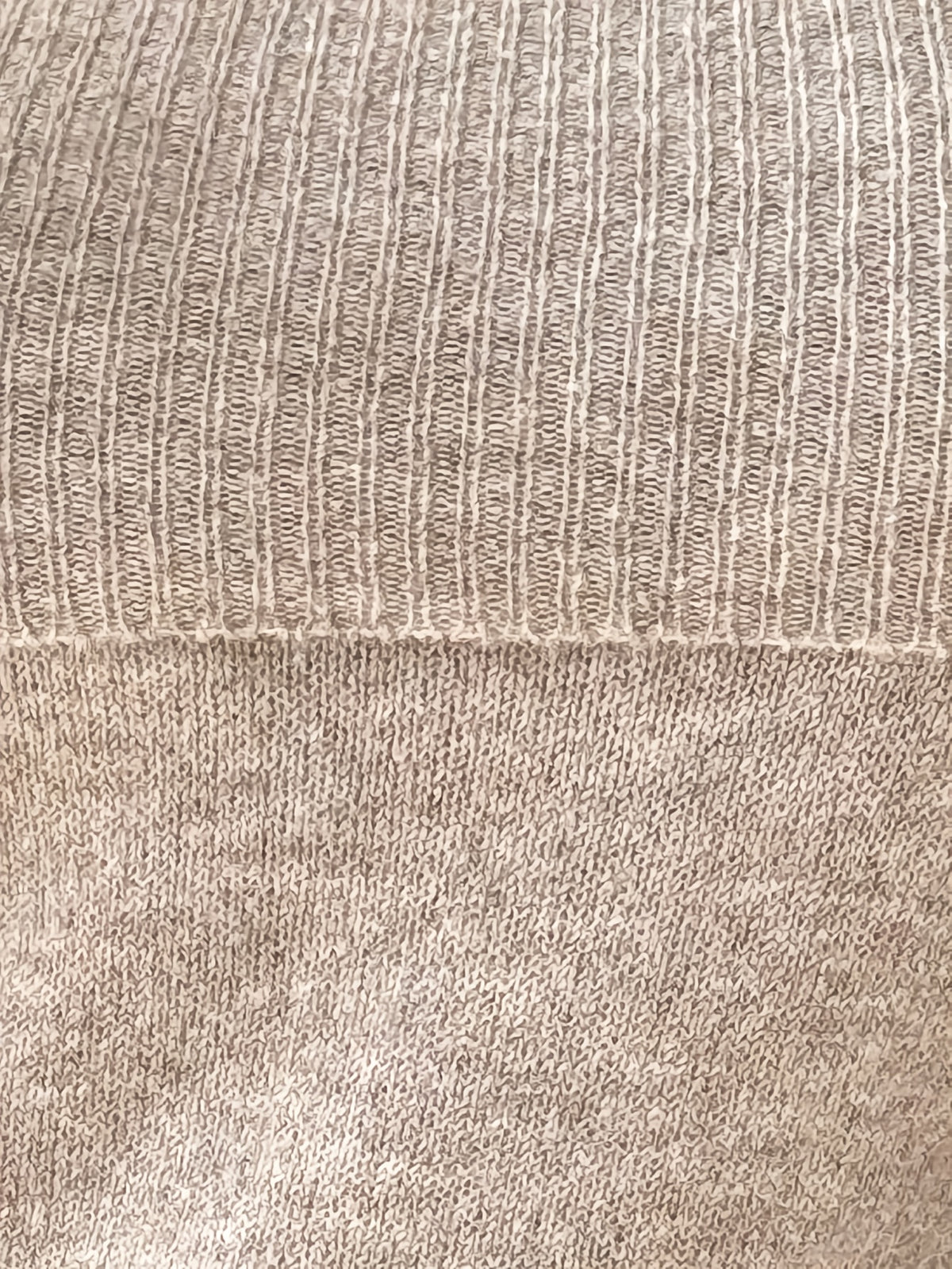 Foldover Off Shoulder Bell Sleeve Sweater