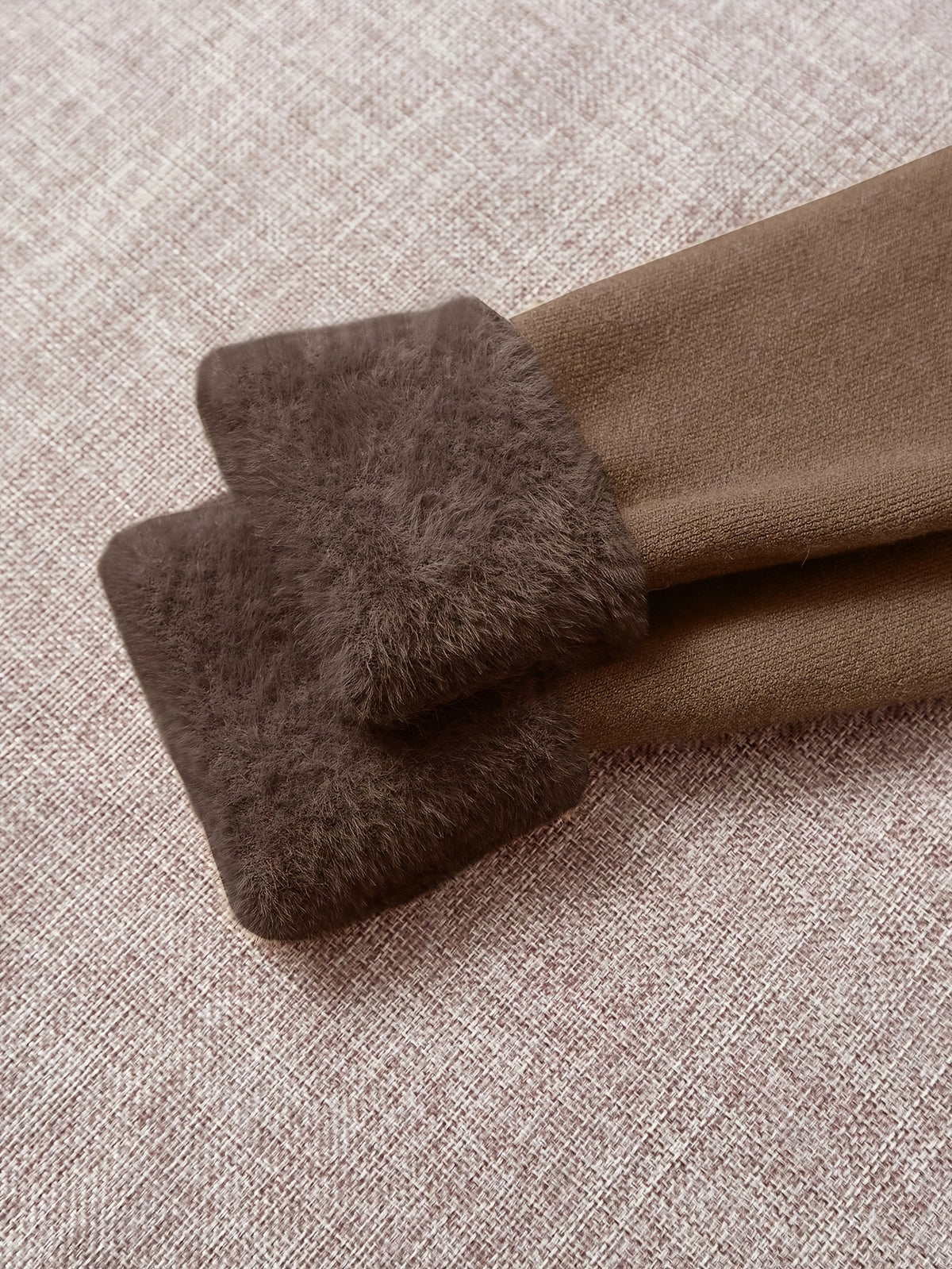 Plush Lined Turtleneck Sweater